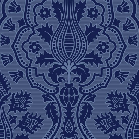 Cole & Son Pugin Palace Flock Behang The Pearwood Collection 116/9033