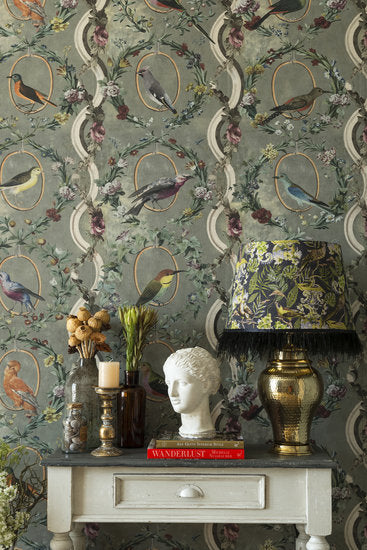 Mind the Gap Countesse's Aviarium Behang