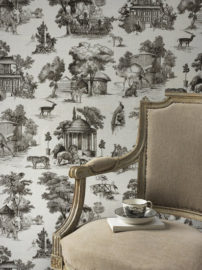 Braquenie La Menagerie Behang Imperatrice Eugenie Collectie