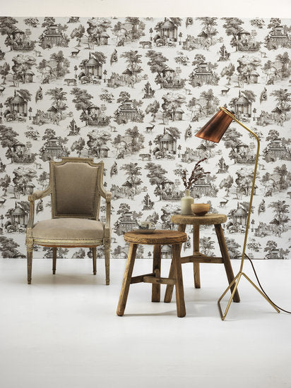 Braquenie La Menagerie Behang Imperatrice Eugenie Collectie