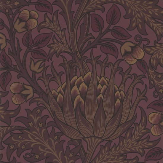 William Morris Artichoke behang Morris & Co Archive 210355