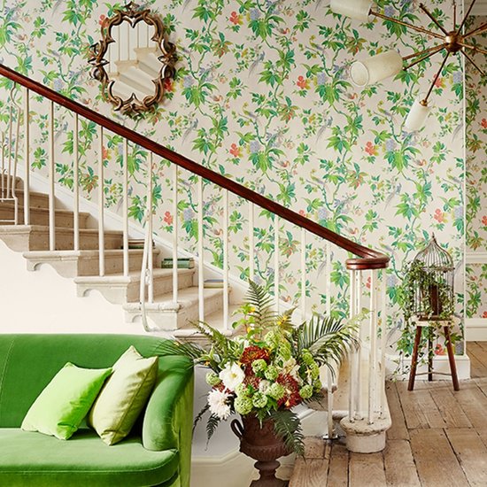 Behang Little Greene Paradise Feather - Archive Trails Collectie Luxury By Nature sfeer