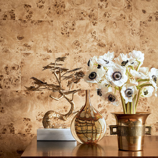 Thibaut Burlwood Block Behang Texture Resource 6 T270