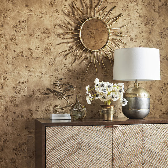 Thibaut Burlwood Block Behang Texture Resource 6 T270