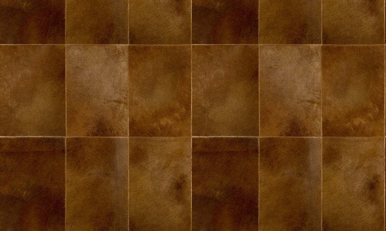 ARTE Rectangle 33507 cognac vacht behang Les Cuirs behang collectie groter