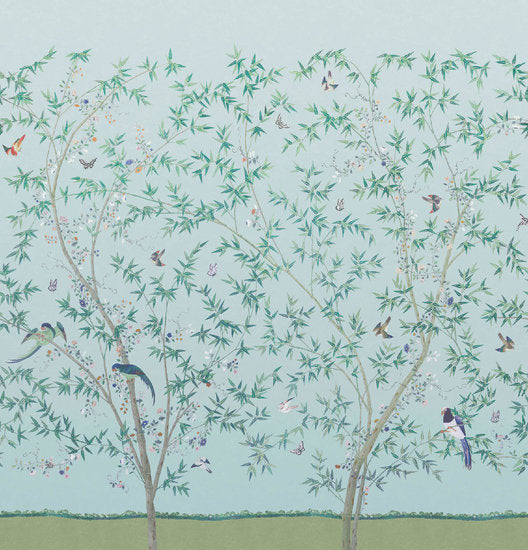 Little Greene Belton Scenic behang Pavilion Little Greene behang