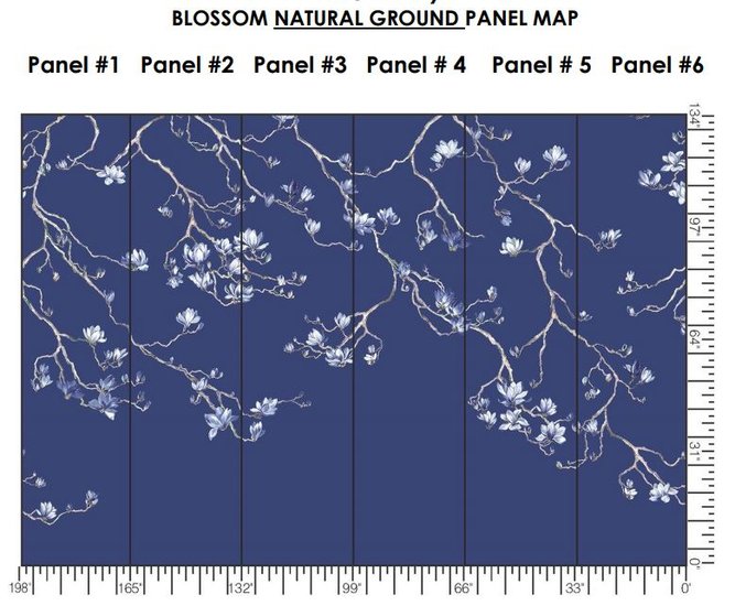 Phillip Jeffries Blossom natural ground