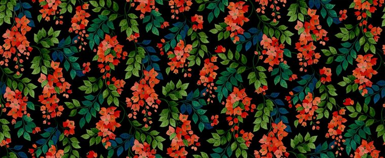 Cole and Son Bougainvillea Behang 117/6017
