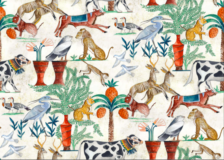 Pierre Frey Sur le nil Behang FP482001