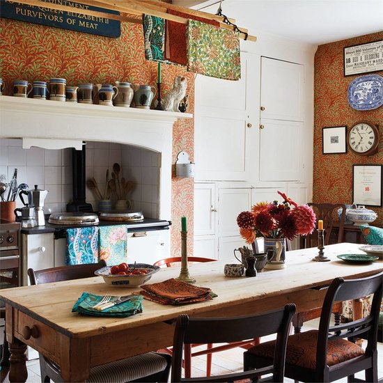 Morris & Co. Willow Bough Behang