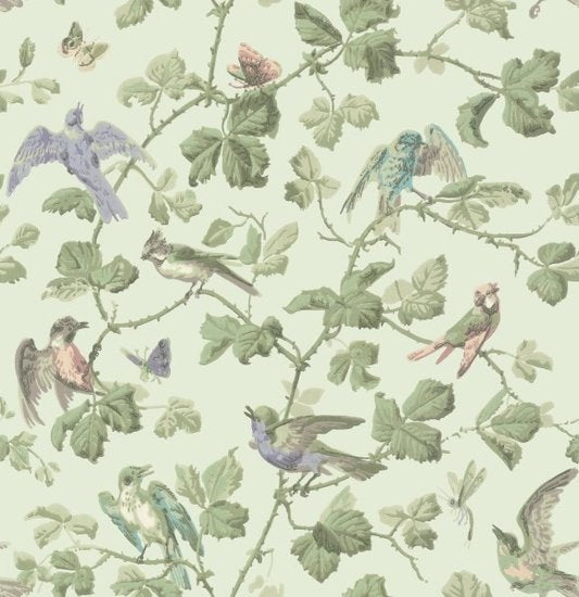 behang Cole & Son winterbirds