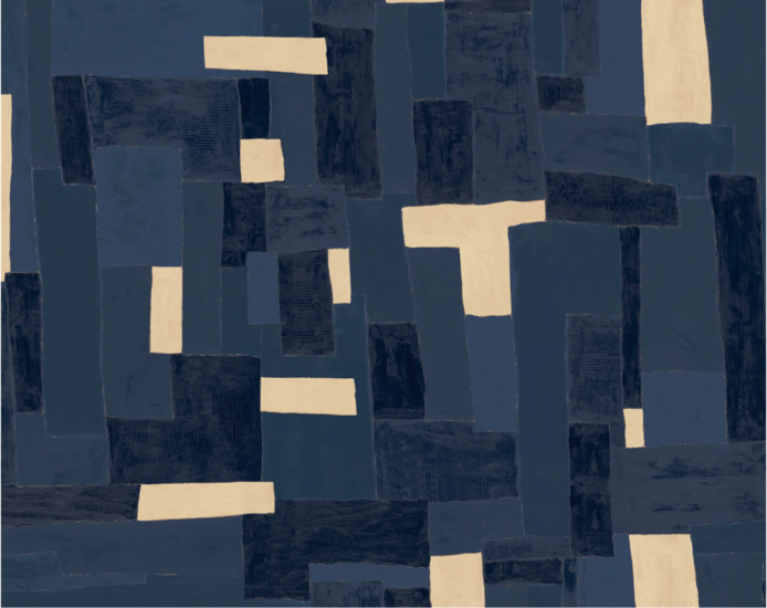 Asteré Géométrie Nocturne Behang 01 AST_NT_007_01