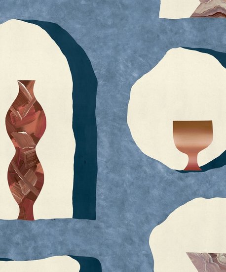 Asteré L'Abri Sous Roche Behang