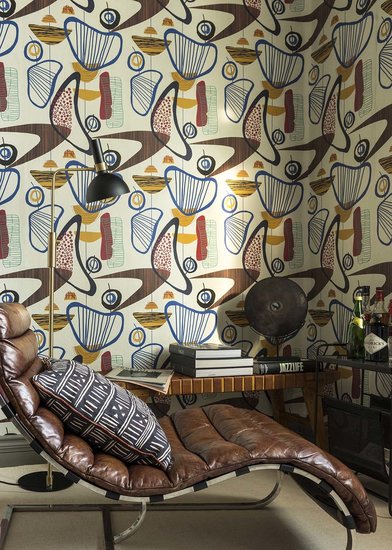 Mind the Gap Suspended Forms Behang