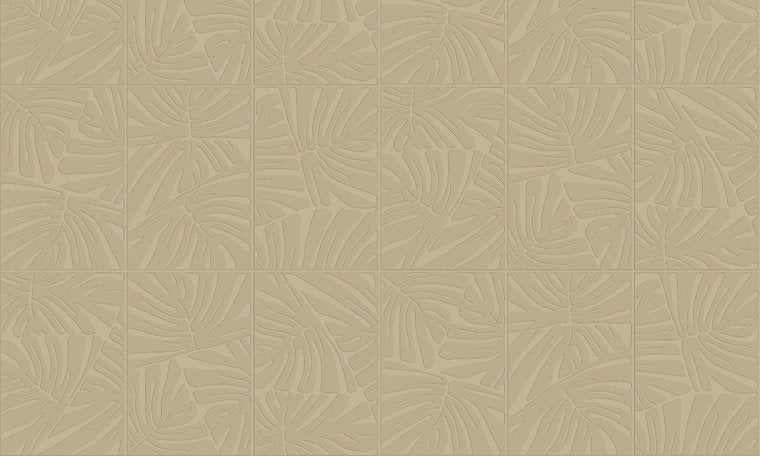ARTE Monstera Behang - Clay