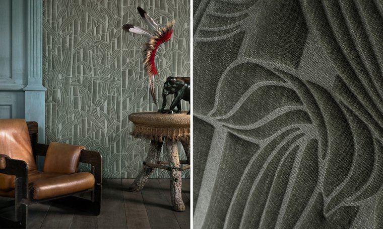 ARTE Bambusa Behang - Bronze - Luxury By Nature