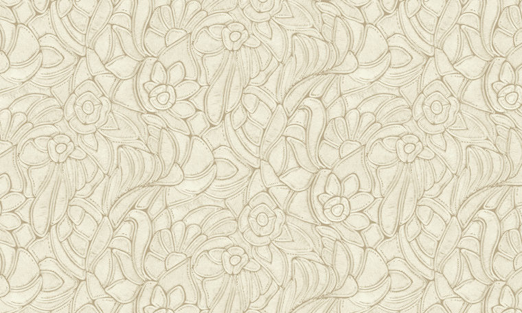 ARTE Flore Behang - Bone