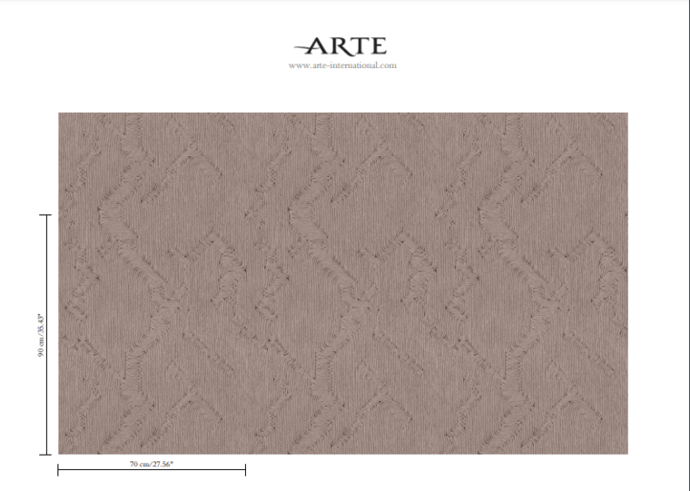 ARTE Kantentapete Kakao 64520