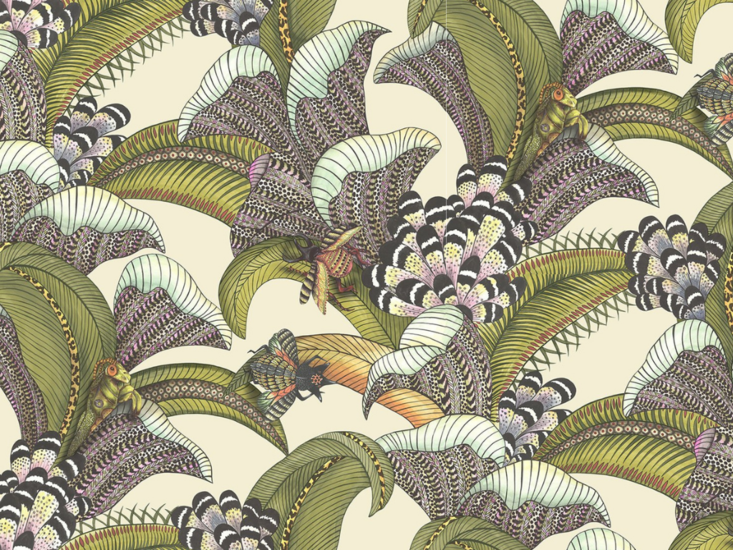 Cole & Son Hoopoe Leaves Behang S119/1001