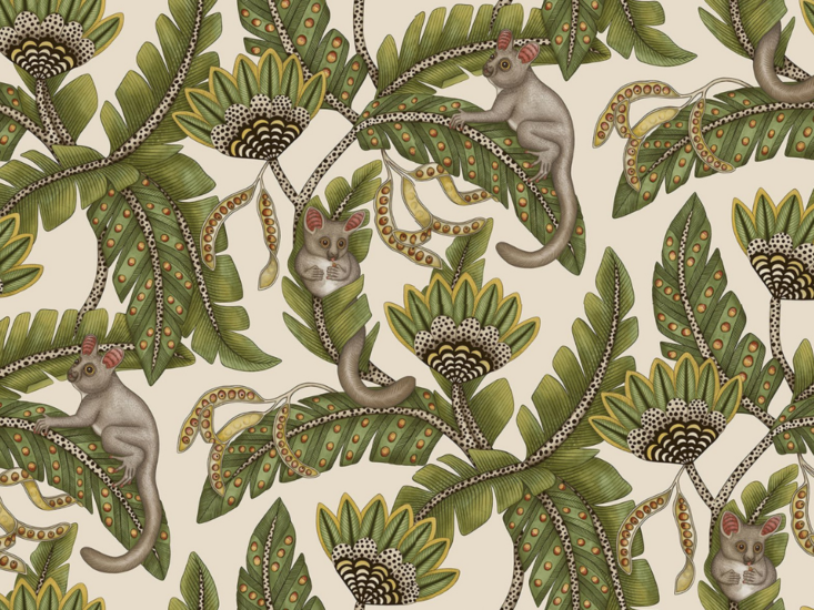 Cole & Son Bush Baby Behang S119/7032