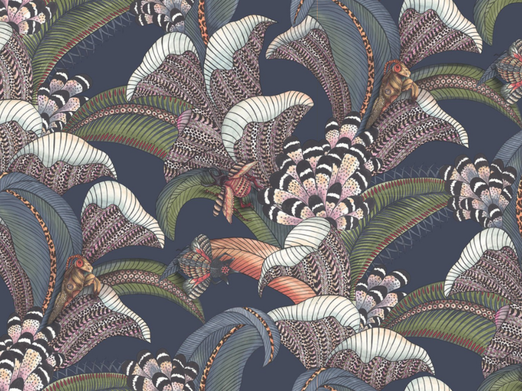 Cole & Son Hoopoe Leaves Behang S119/1006