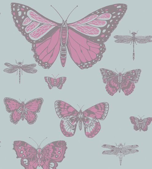 behang Cole & Son butterflies and dragonflies whimsical 103 15062