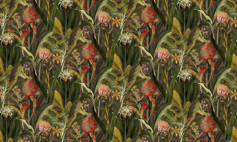 ARTE Blooming Pineapple Behang - 97601