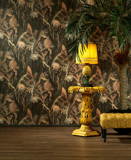 ARTE Blooming Pineapple Behang - Autumn - Luxury By Nature
