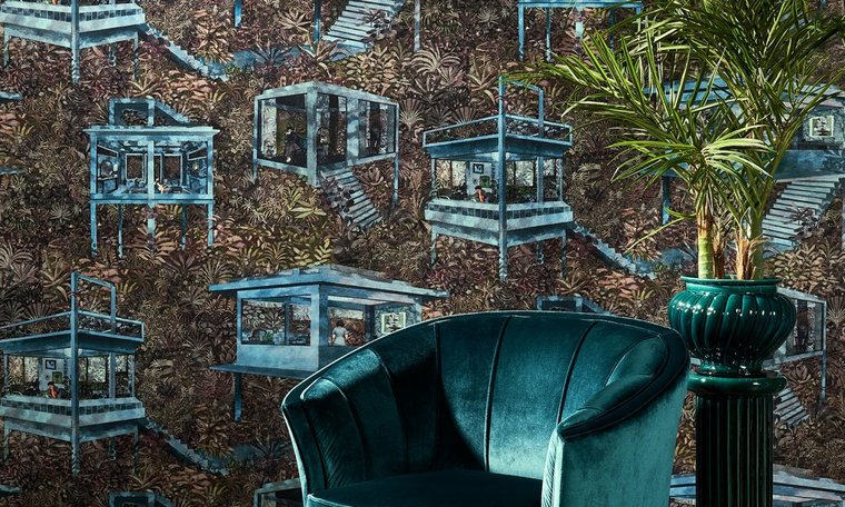 ARTE Palafitas Amazonia Behang 97581