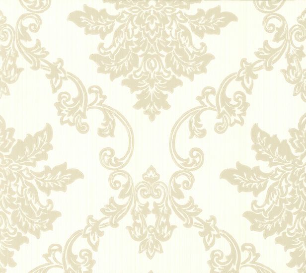 1838 Wallcoverings Hampton Behang Ivory 1601-106-03 - LAB COLOUR THE WORLD