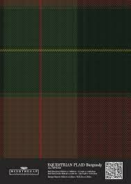 Mind the Gap Equestrian Plaid Behang WP30108 staal