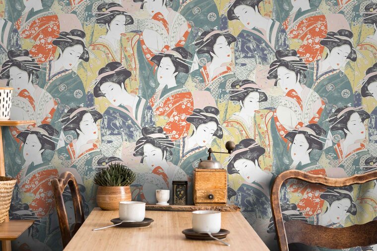 Gaston y Daniela Matsuyama behang geisha gdw-5665-001 sfeer