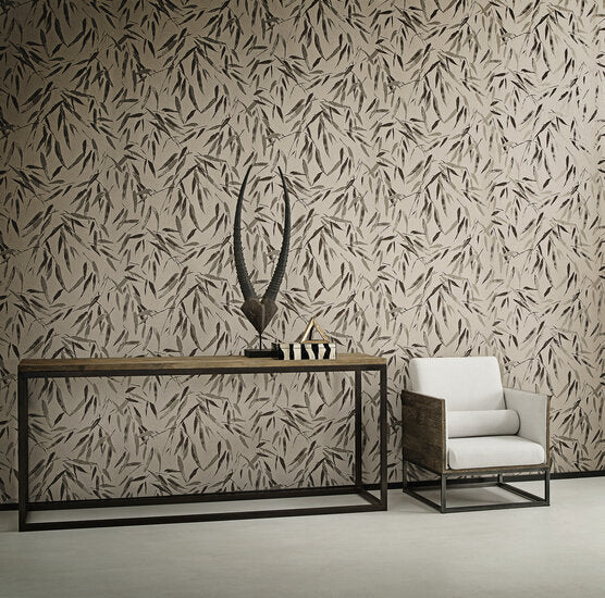 ARTE Flamant Bambou Behang 80021