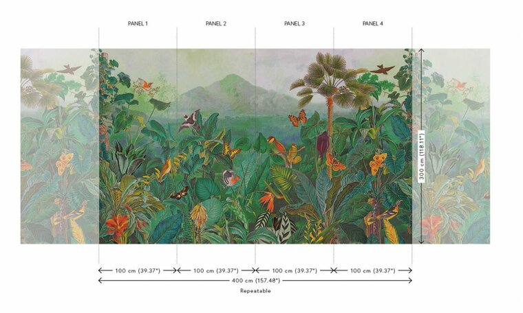 ARTE The Tropics Behang BOP401