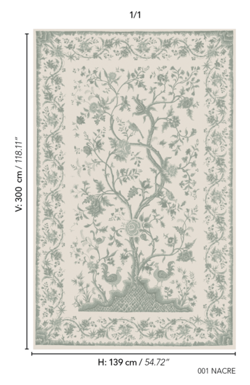 Pierre Frey Le chant du coq Behang BP376001