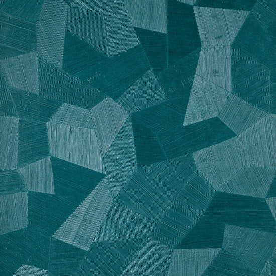 ARTE Facet Behang - Petrol 09 75309A