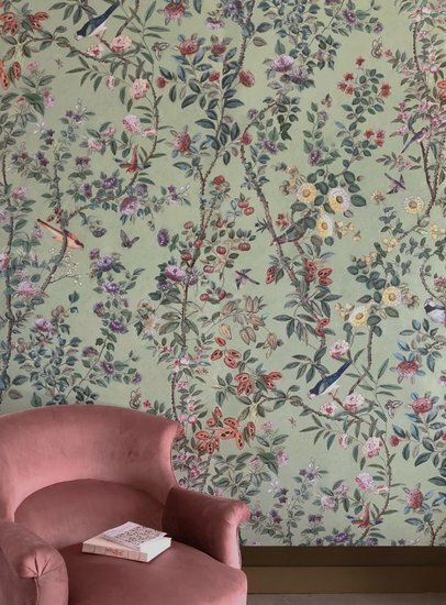 Antoinette Poisson Papier Peint Chinois behang - Luxury By Nature