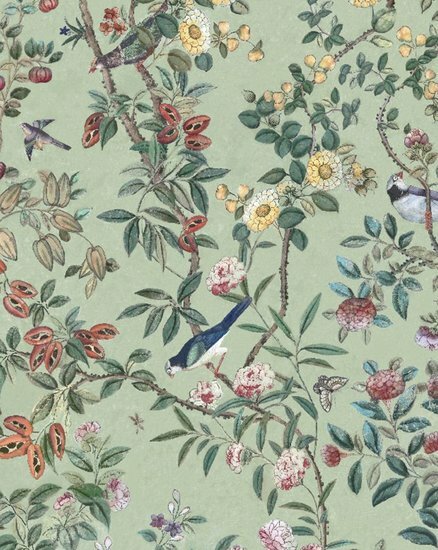 Antoinette Poisson Papier Peint Chinois behang - Luxury By Nature