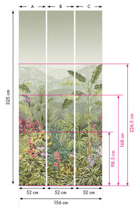 Little Greene Capricorn Behangpaneel Boringdon
