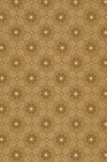 Little Greene Ditsy Block Behang Bombolone