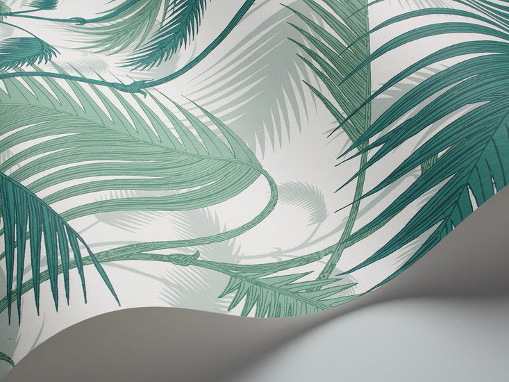Behang Cole and Son Palm Jungle 95-1002 Luxury By Nature detail
