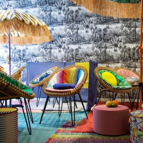 Behang Pierre Frey Pampa Jungle Collectie Luxury By Nature sfeer 2