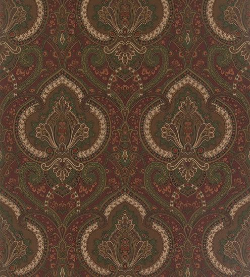 Behang Ralph Lauren Castlehead Paisley PRL037-02 Chestnut Luxury By Nature