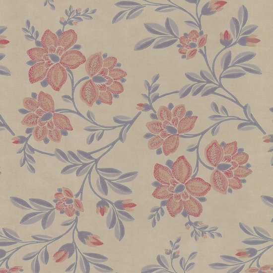 Behang Little Greene Stitch Berry Archive Trails Collectie Luxury By Nature