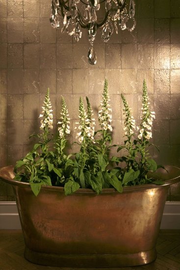 Behang Cole and Son Antique Mirror - Mariinsky Damask Collectie Luxury By Nature