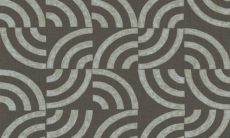 Arc 47511 tegelpatroon ronde vorm bruin groen Luxury by nature