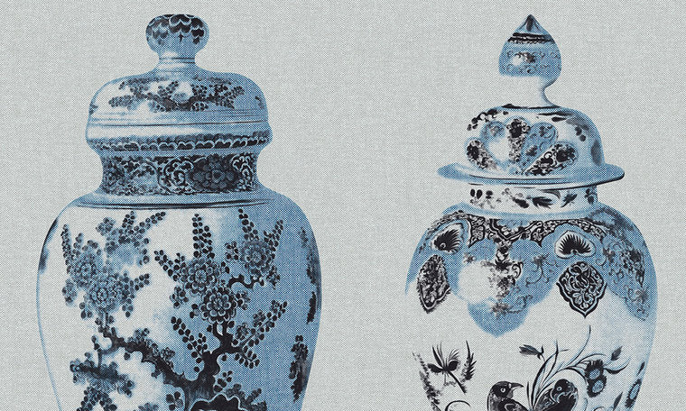 Arte Flamant behang poterie behangpapier Les Memoires 80000