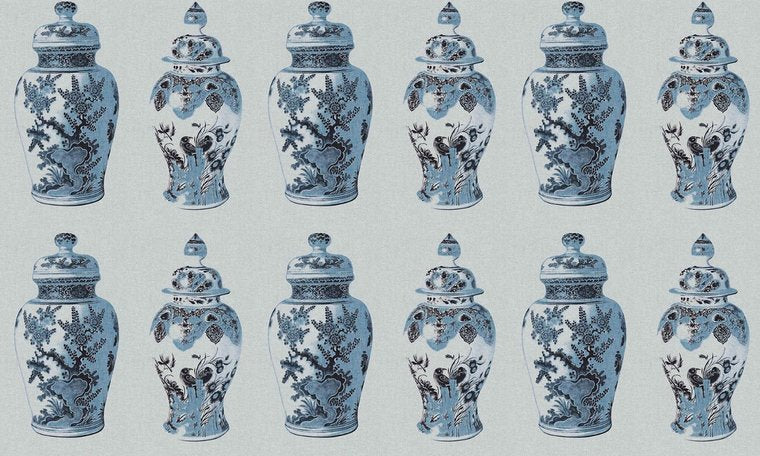 Arte Flamant behang poterie behangpapier Les Memoires 80000