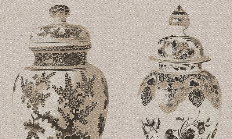 Arte Flamant behang poterie behangpapier Les Memoires 80001