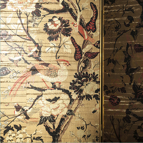 Silkbird Gold Behang Lacca behangcollectie